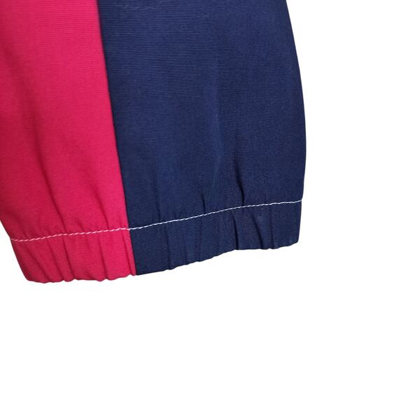 4421)Vtg 90s Koret Francisca Petite Multicolor Patchwork Full Zip Track Jacket S - Picture 7 of 12